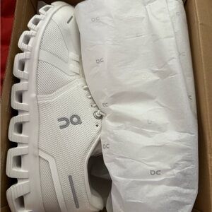 On Running Women's White Athletic Shoes